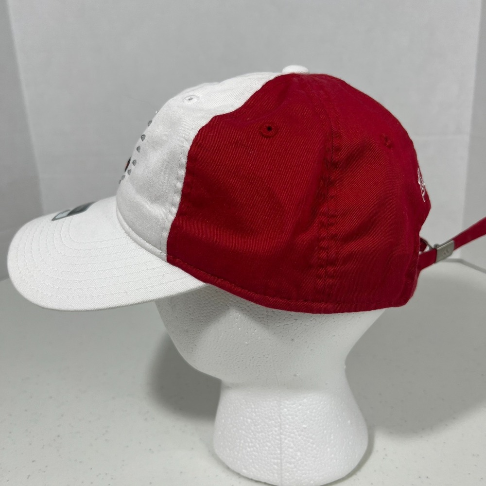 Adidas Womens Louisville Cardinals Red & White‎ with Rhinestones Hat Cap NWOT - Picture 2 of 8